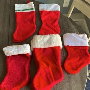Set of 9 Random Christmas Stockings